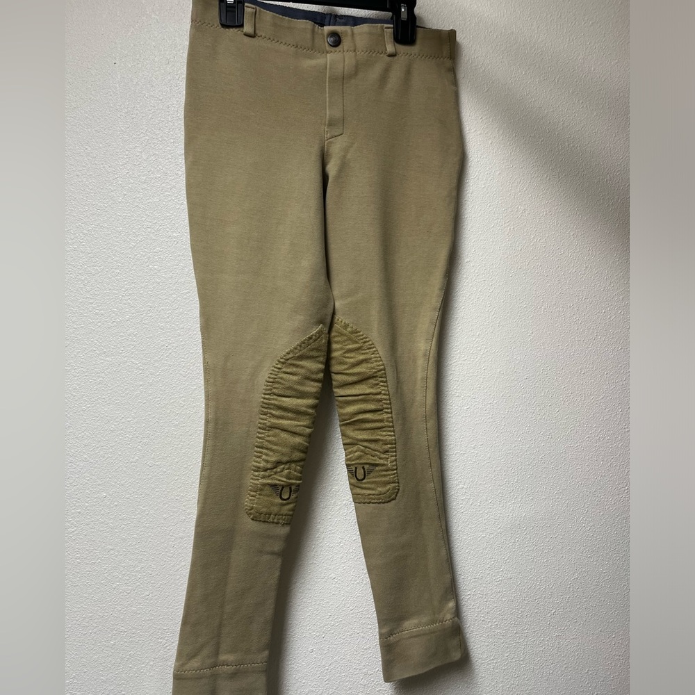 TuffRider Children's Cotton Embroidered Pull-On Jodhpurs, size 16 (child)